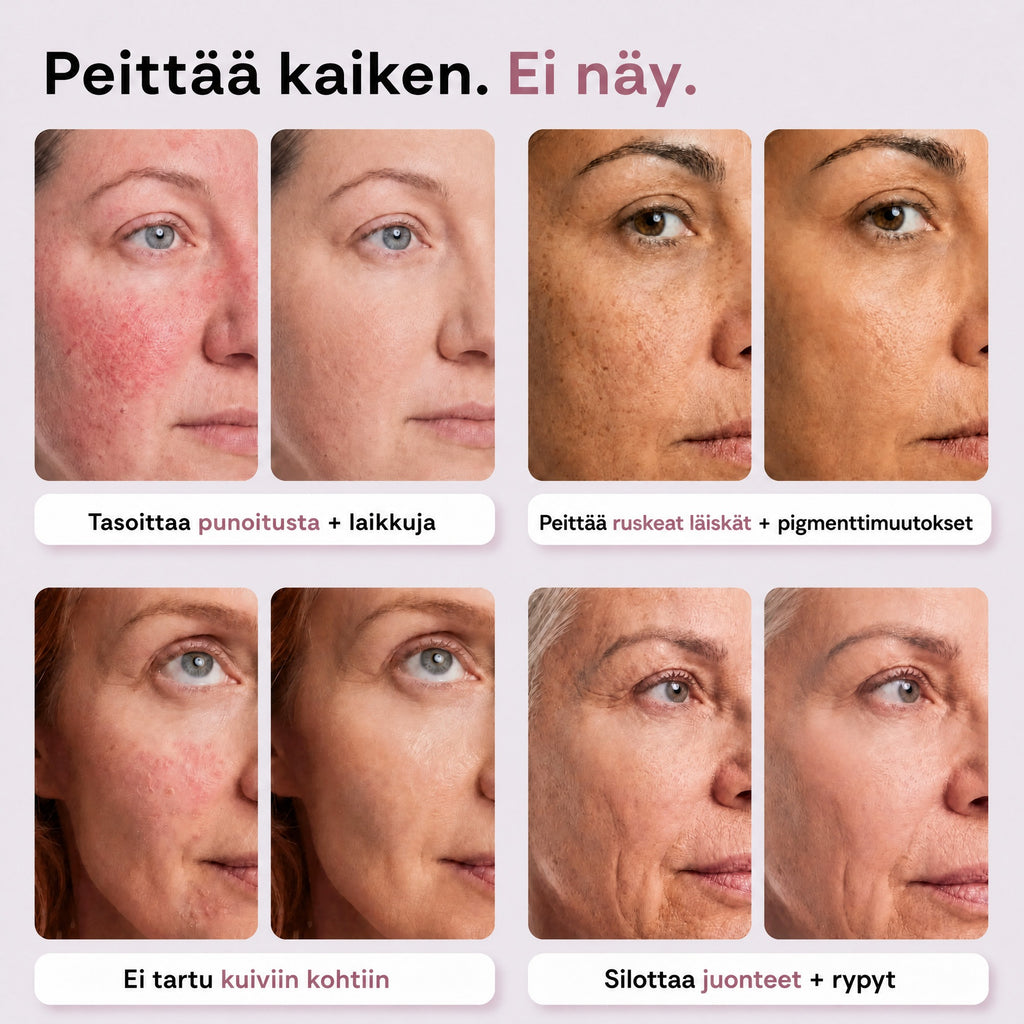 Kakiya sävyyn mukautuva anti-age-meikkivoide